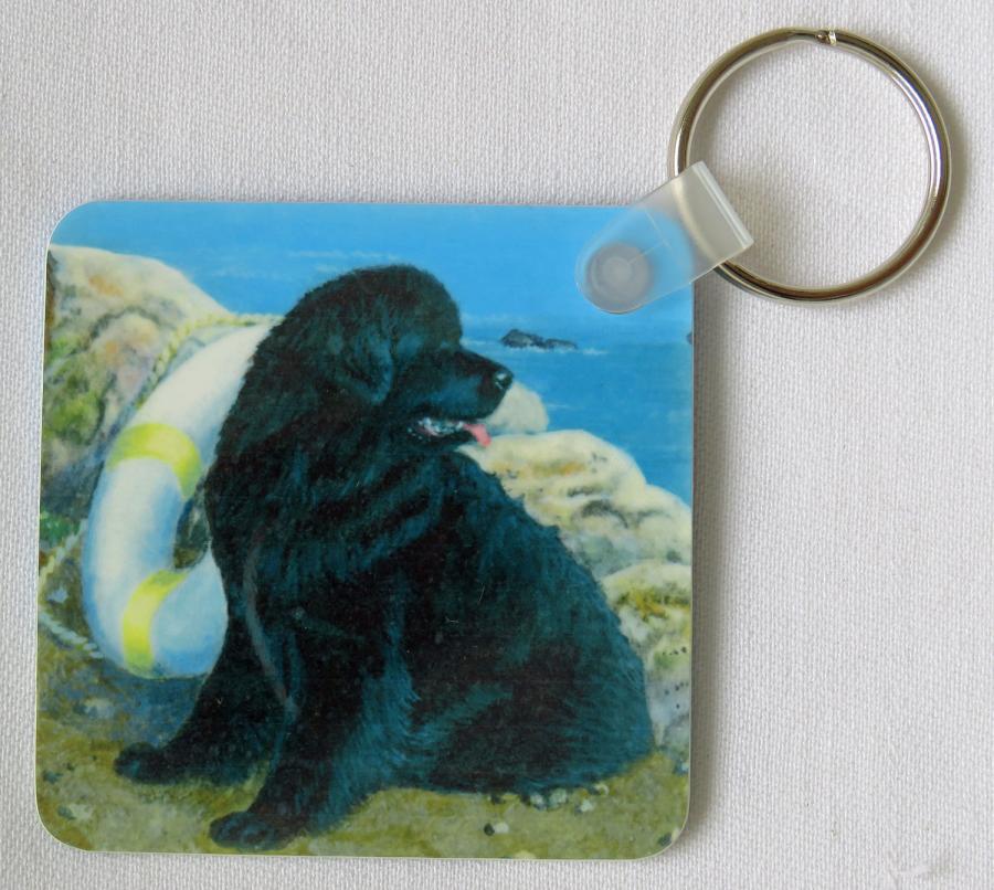 Newf 3 key ring side 2 